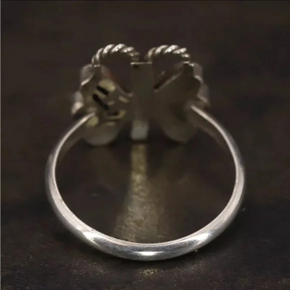 ZUNI Silver Butterfly Ring - Picture 5 of 5